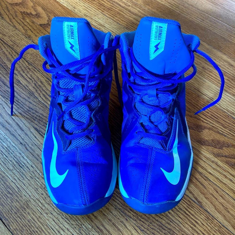 Nike blue high tops
